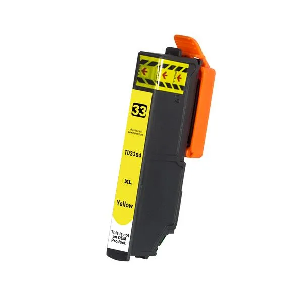 Producto Cartucho de tinta compatible Epson C13T33644010 Amarillo · 14 ml Imagen