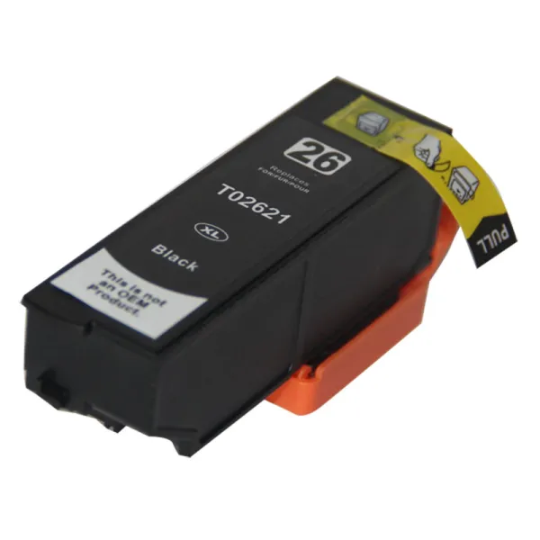 Product Cartucho de tinta compatible Epson C13T26214012 Negro · 24 ml Image