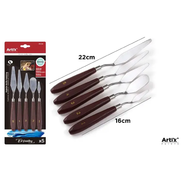 Producto Espátulas De Pintura Set Nº 12345 Imagen