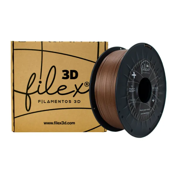 Producto Filamento Filex3d PLA +PREMIUM 1KG 1,75 Cobre Imagen