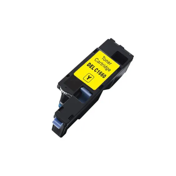 Product Tóner compatible Dell 593-11131 Amarillo · 1.000 páginas Image