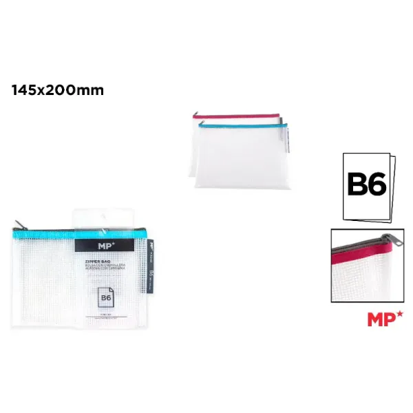 Producto Bolsa Transparente Eva Con Cremallera B6 Imagen