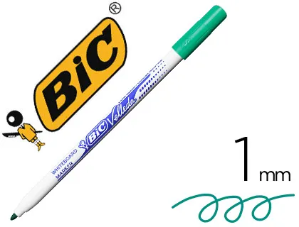 Producto Bic rotulador velleda fino para pizarra 1mm verde Imagen