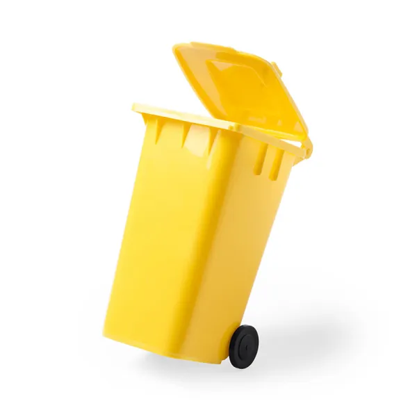 Product Lapicero Contenedor con Ruedas Amarillo Image
