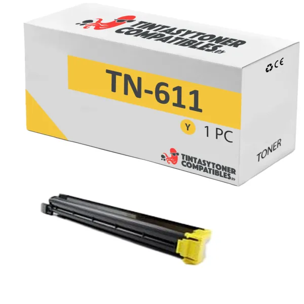 Producto Tóner compatible Konica Minolta A070250 Amarillo · 27.000 páginas Imagen