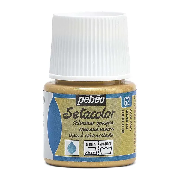 Producto Pintura Pébéo Setacolor Opaco Rico Tornasol 45 ml Imagen