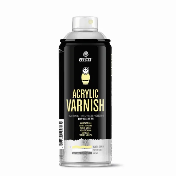 Producto Spray MTN PRO Barniz Acrílico Brillante Imagen