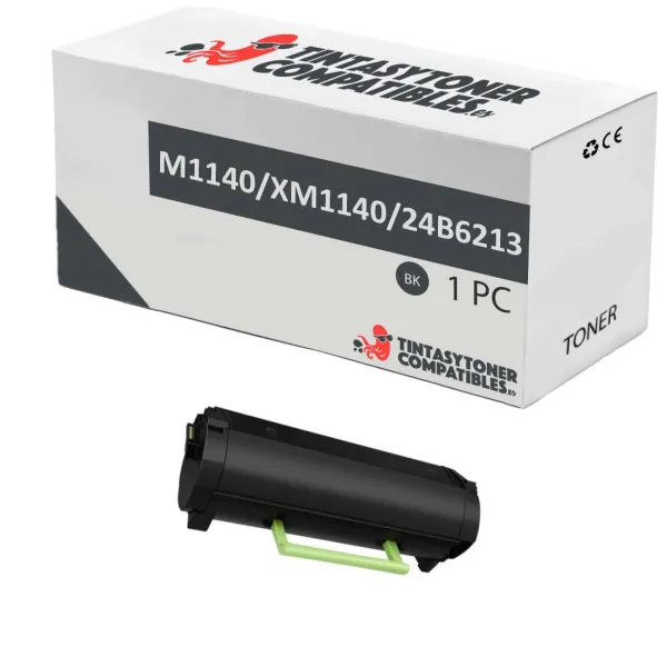 Produto Tóner compatible Lexmark 24B6213 Negro · 10.000 páginas Imagem