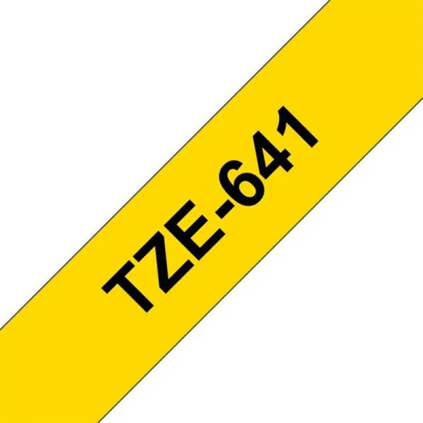 Producto Cinta compatible Brother TZE641 · 18mm * 8m Imagen