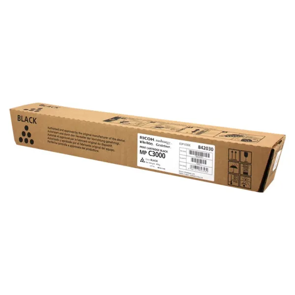 Producto Tóner original Ricoh Aficio MP C2000 / C2500 / C3000 negro · 842030 Imagen