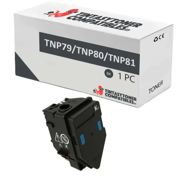 Producto Tóner compatible Konica Minolta AAJW151 Negro · 13.000 páginas Imagen