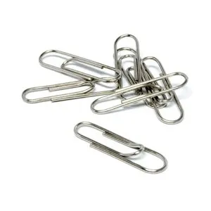 Producto Liderpapel caja de 100 clips labiados de 33 MM Imagen