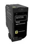 Produto Tóner compatible Lexmark LEX78C20Y0 Amarillo · 1.400 páginas Imagem