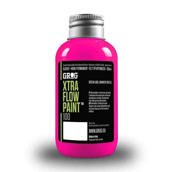 Producto GROG Xtra Flow Paint Jellyfish Fuchsia 100 ml Imagen