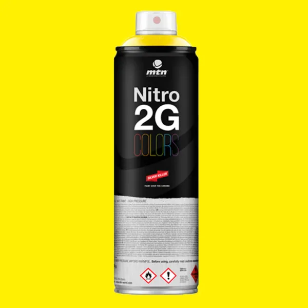 Producto Spray MTN Nitro 2G Colors Amarillo Claro Imagen