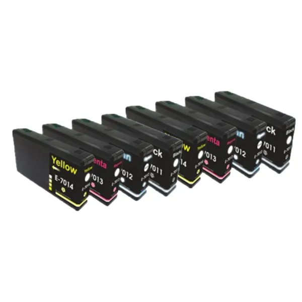 Producto Pack 8 cartuchos de tinta compatibles Epson -T-7011- XXL/-T-7012-/-T-7013-/-T-7014- negro, cian, magenta y Imagen