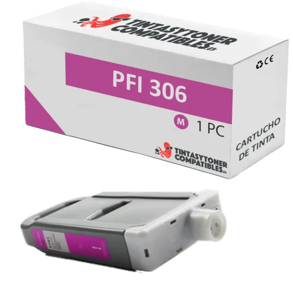 Producto Cartucho de tinta compatible Canon PFI306MG · 330 ml Imagen