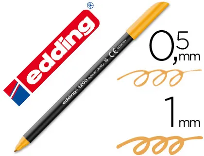 Product ROTULADOR EDDING 1200 NARANJA CLARO Image