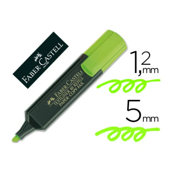 Producto Marcador Fluorescente Faber Castell 48-63 Verde Imagen