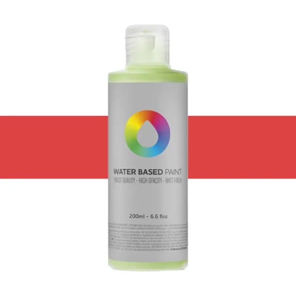 Producto MTN Water Based Paint Naphtol Red 200 ml Imagen