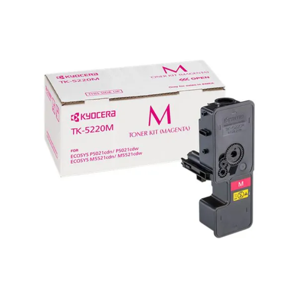 Producto Tóner original Kyocera TK-5220 magenta · 1T02R9BNL1 / TK5220M Imagen