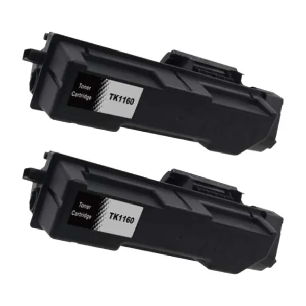 Producto Pack 2 tóner compatibles Kyocera TK-1160 negro Imagen