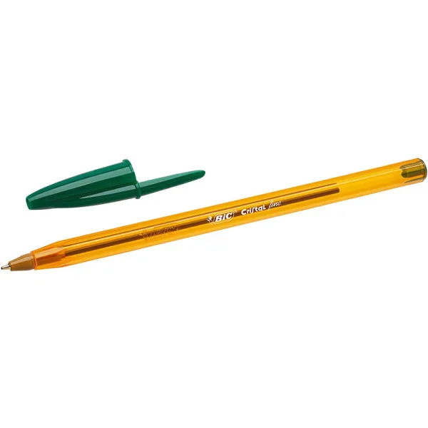 Producto Bolígrafo Bic Cristal Fine Original Verde Imagen