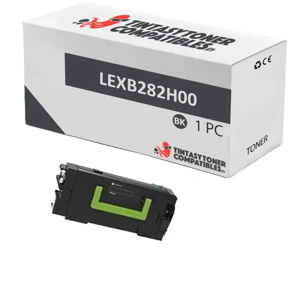 Produto Tóner compatible Lexmark B282H00 Negro · 15.000 páginas Imagem