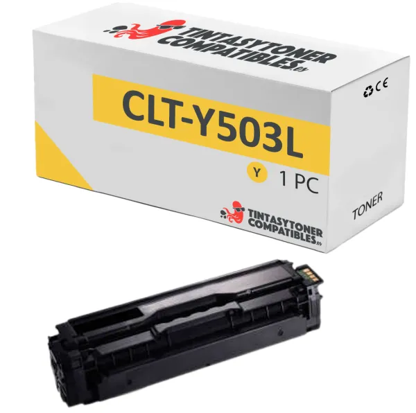 Producto Tóner compatible Samsung CLT-Y503L Amarillo · 5.000 páginas Imagen