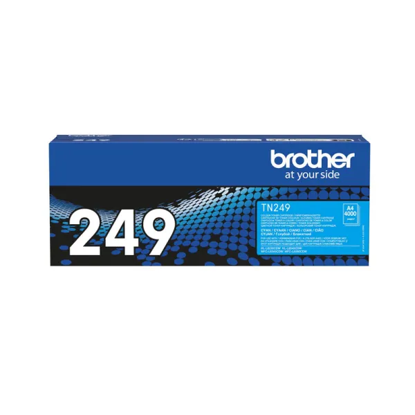 Producto Tóner original Brother TN249 cian · TN249C Imagen
