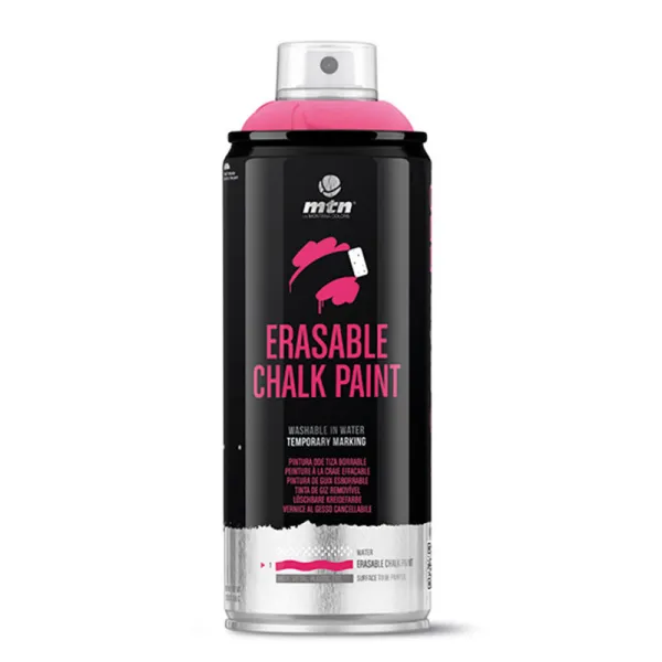 Producto Spray de Pintura MTN PRO Tiza Borrable Azul Eléctrico Imagen