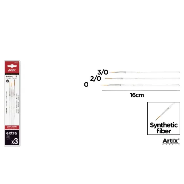 Product Pincel Extra Fino Largo 3u Image
