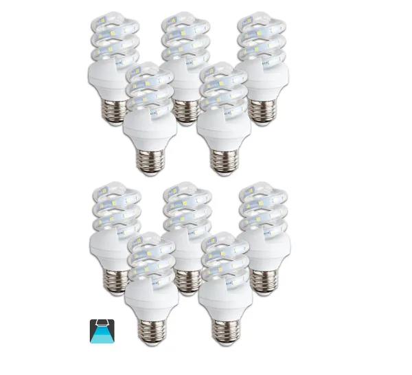Producto Bombilla LED B5 spiral / 7W E27 luz blanca 6400K (pack 10 unidades) Imagen