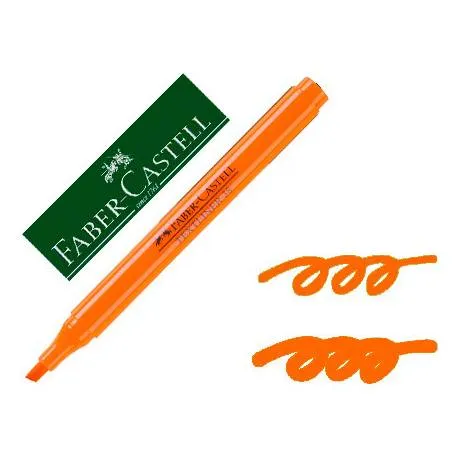 Producto Rotulador Faber Castell fluorescente textliner 38 naranja Imagen