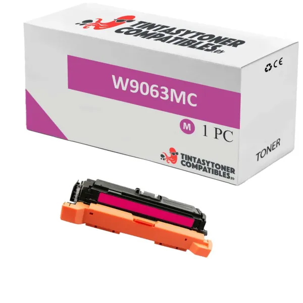 Produto Tóner compatible HP W9063MC Magenta · 12.500 páginas Imagem