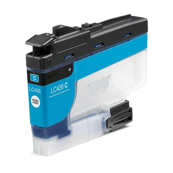 Product Cartucho de tinta compatible Brother LC426C Cian · 3.000 páginas Image