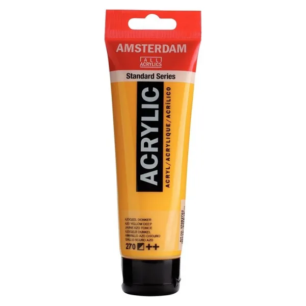 Producto Amsterdam Pintura Acrílica Amarillo Azo Oscuro 120 ml Imagen