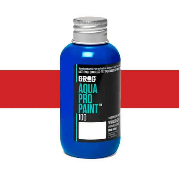 Producto Grog Aqua Pro Paint Ferrari Red 100 ml Imagen