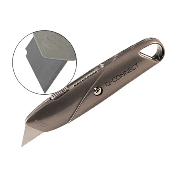 Producto Q-Connect cuter 219BC ancho metalico gris Imagen