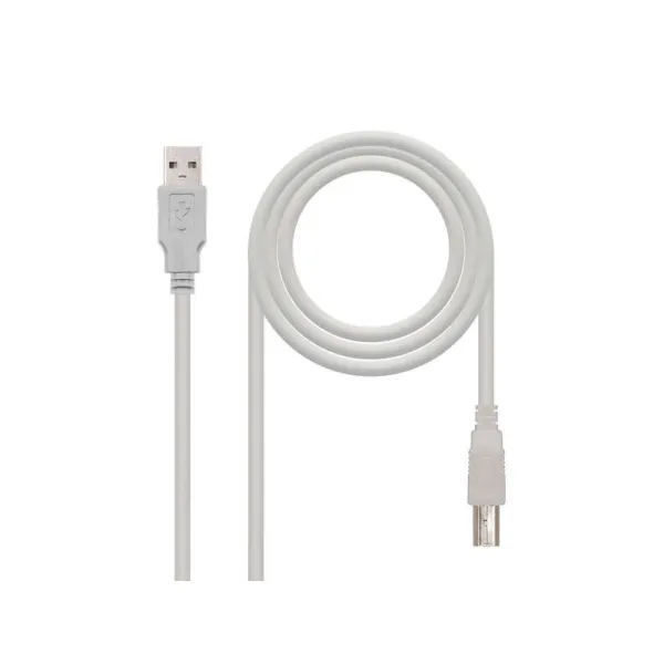 Producto Cable Impresora USB A 2.0 Macho a USB B Macho 1,80 m Nanocable Imagen