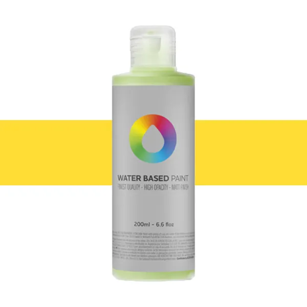 Product MTN Water Based Paint Cadmium Yellow Medium 200 ml Image