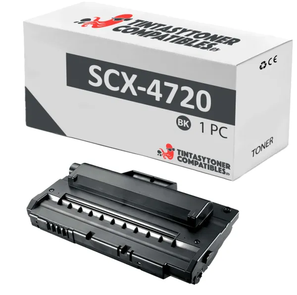 Producto Tóner compatible Samsung SCX-4720D5 Negro · 500.045 páginas Imagen