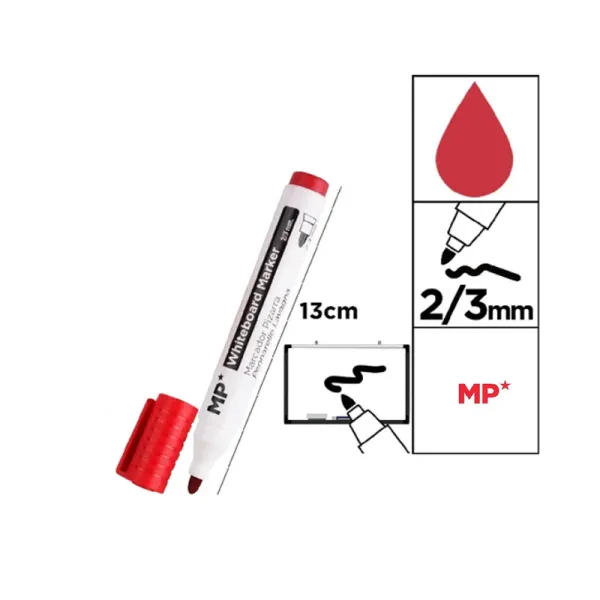 Producto Marcador de Pizarra Rojo 2/3mm MP Imagen