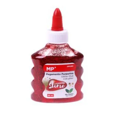 Produto Pegamento con Purpurina Rojo 88ml MP Imagem