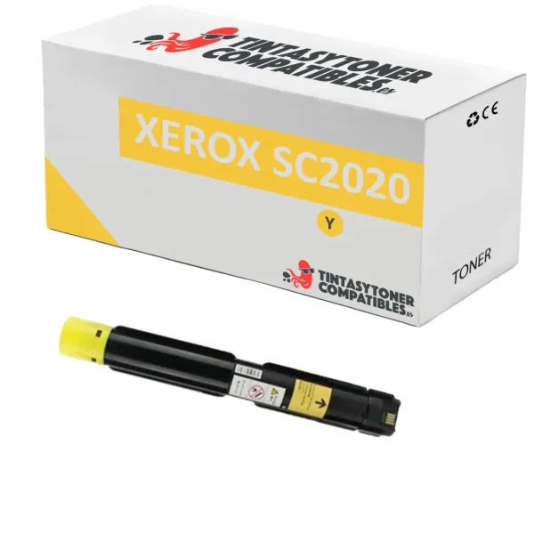 Producto Tóner compatible Xerox 006R01696 Amarillo · 3.000 páginas Imagen