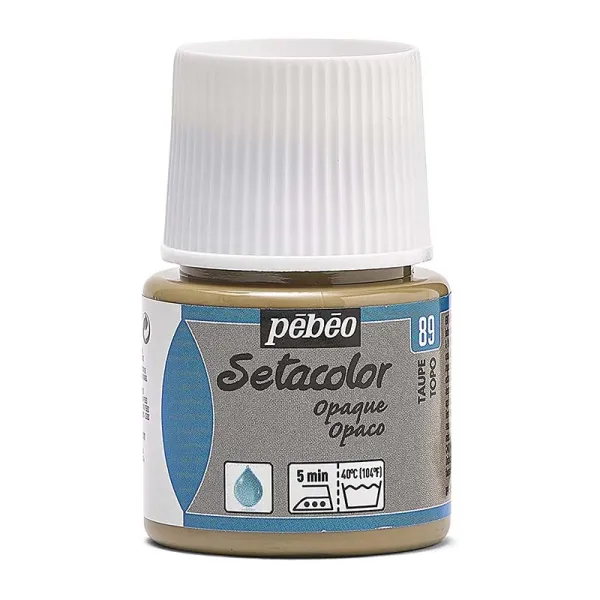 Producto Pintura Pébéo Setacolor Opaco Topo 45 ml Imagen