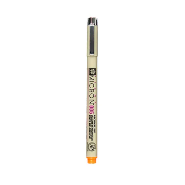 Producto Rotulador Sakura Pigma Micron Naranja 0,20mm Imagen