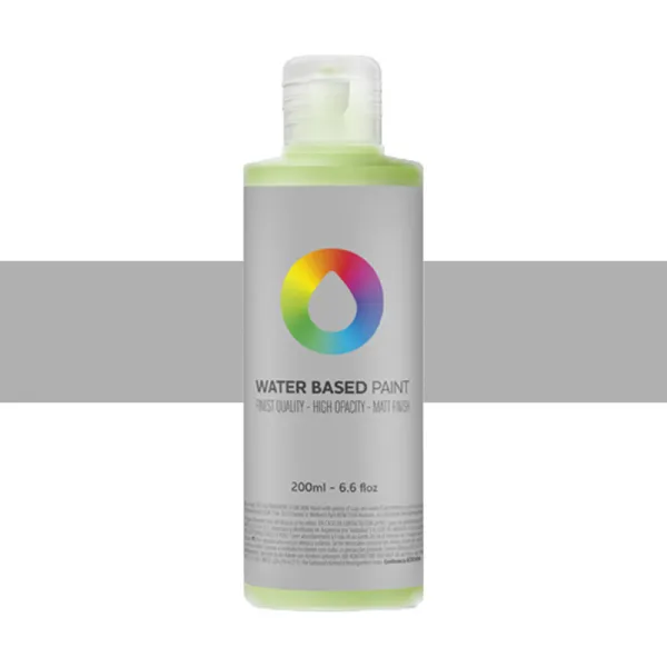 Produto MTN Water Based Paint Silver-Metal 200 ml Imagem