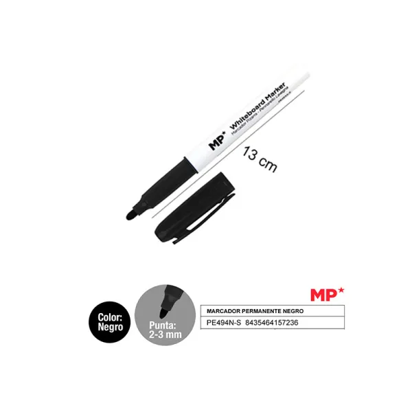 Producto Marcador de pizarra negro MP Imagen