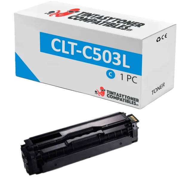 Product Tóner compatible Samsung CLT-C503L Cian · 5.000 páginas Image